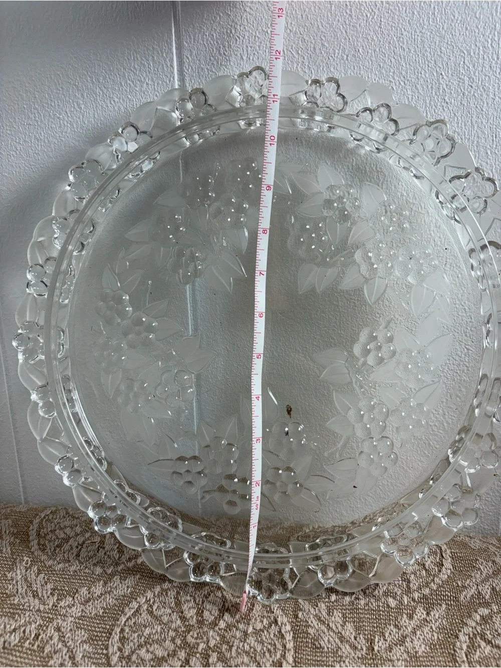 Vintage mikasa Carmen cake platter